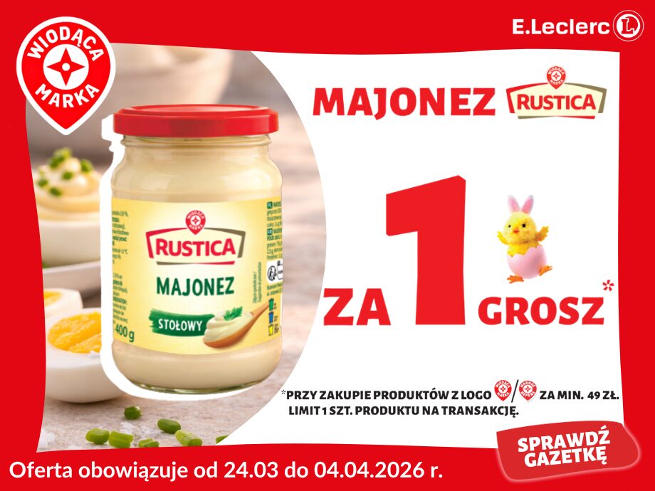 Majonez 24.03.-04.04.2026